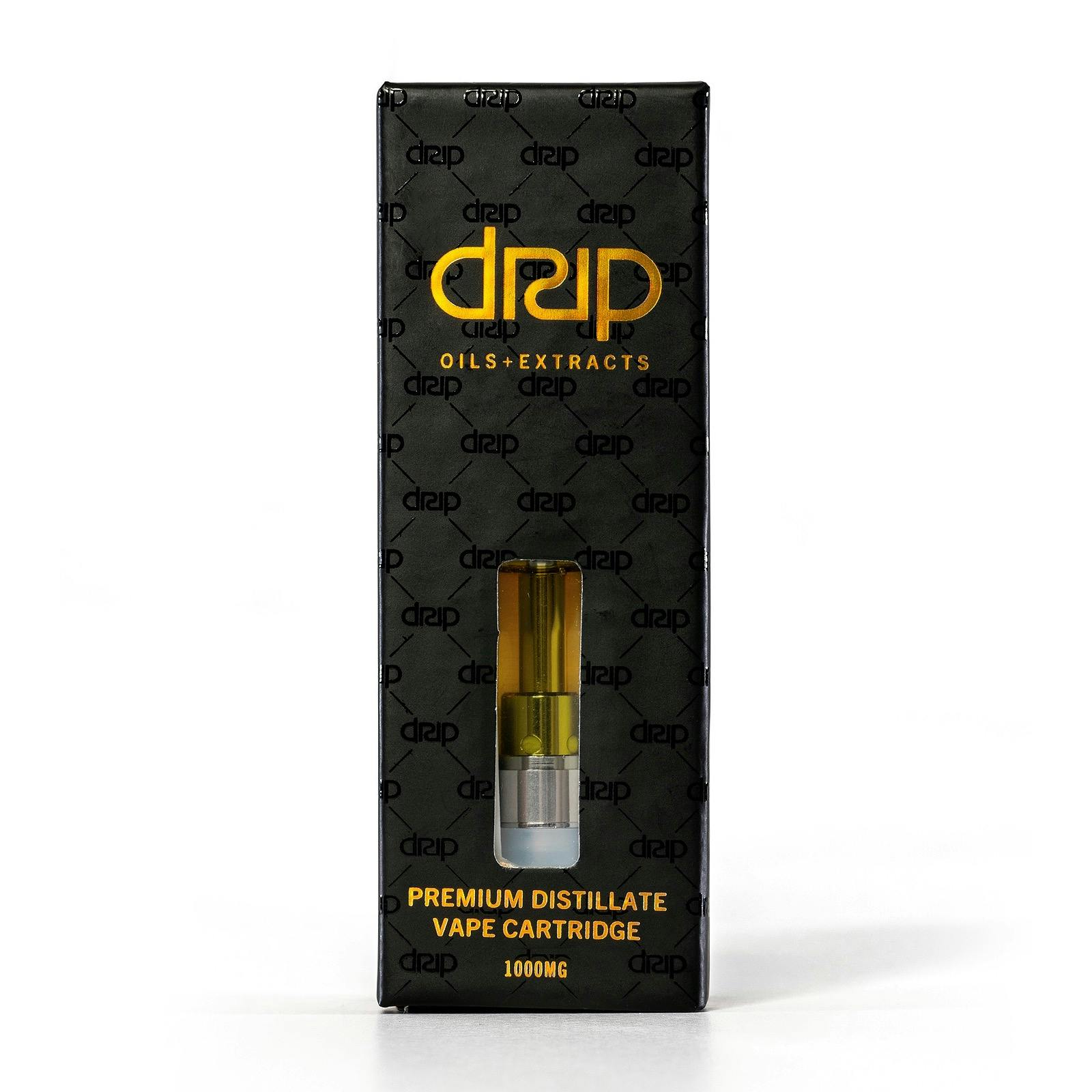 DRIP Oils + Extracts CCELL Vape Premium Distillate 1000mg Sour Diesel