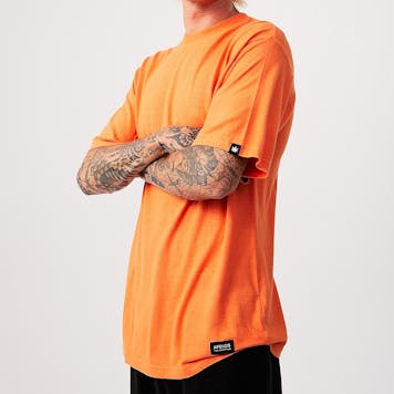 Photo of Afends Mens Classic - THC Essential - Hemp Retro T-Shirt - Sunset