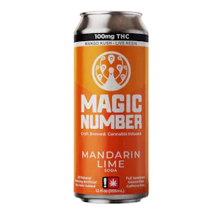 Photo of Mandarin Lime Soda - Live Resin 100mg