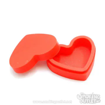 Photo of Silicone Concentrate Heart Container