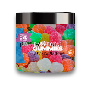 Photo of R.A. Royal Gummies: CBD Gummy Drop Jar (1200 MG)