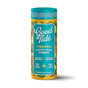 Photo of Pineapple Solventless Hash Rosin Gummies | 100mg