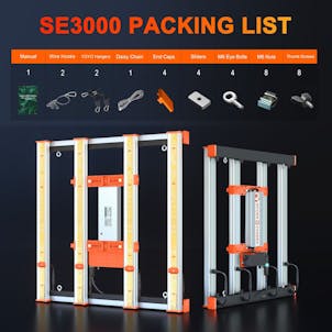 Photo of Spider Farmer® Upgraded SE3000 Full Spectrum LED Grow Light