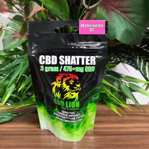 Photo of 0.5g Watermelon CBD Shatter