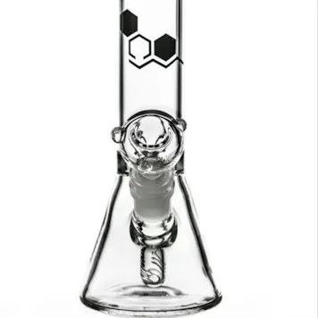 Photo of 8" Basics Clear Glass Beaker Bong