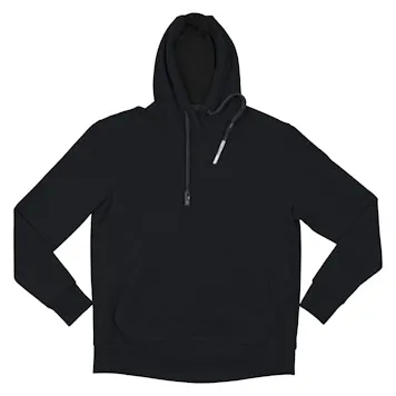 Photo of Classic Pullover Hoodie, Heavyweight Cotton, Long-Sleeve, Black