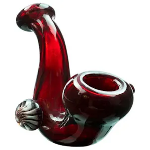 Photo of 4.5" Mushroom Milli Thick Glass Sherlock Pipe