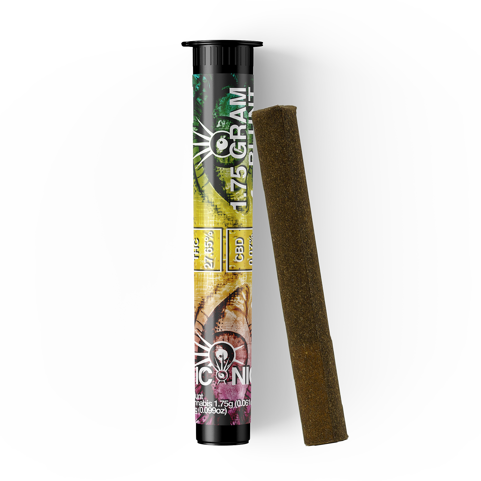 Iconic: 1.75G Wedding Cake 27.65% Iconic Blunt (Indica/Thunder Farms ...