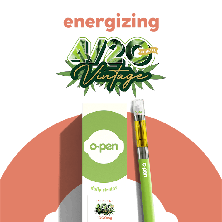 O.pen O.pen Daily Strains 4/20 Vintage (Energizing) 1000mg Leafly
