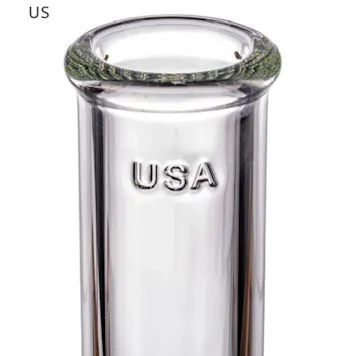 Photo of Higher Standards Classic Clear Beaker Bong 14"