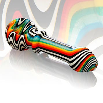 Photo of 4.5" Sandblasted Wig Wag Hand Pipe