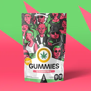 Photo of Chicago Cannabis Company 10mg THC Strawberry Gummies