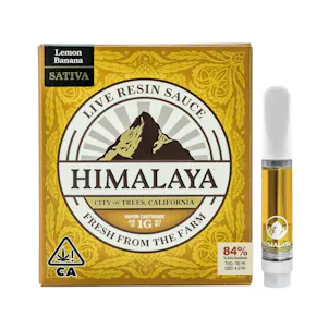 Photo of Lemon Banana Sherbet (Live Sauce) Cartridge