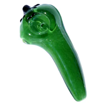 Photo of 4" Fritted Chili Pepper Themed Hand Pipe- Assorted Colors