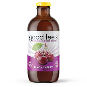 Photo of Good Feels Black Cherry Seltzer - 5mg