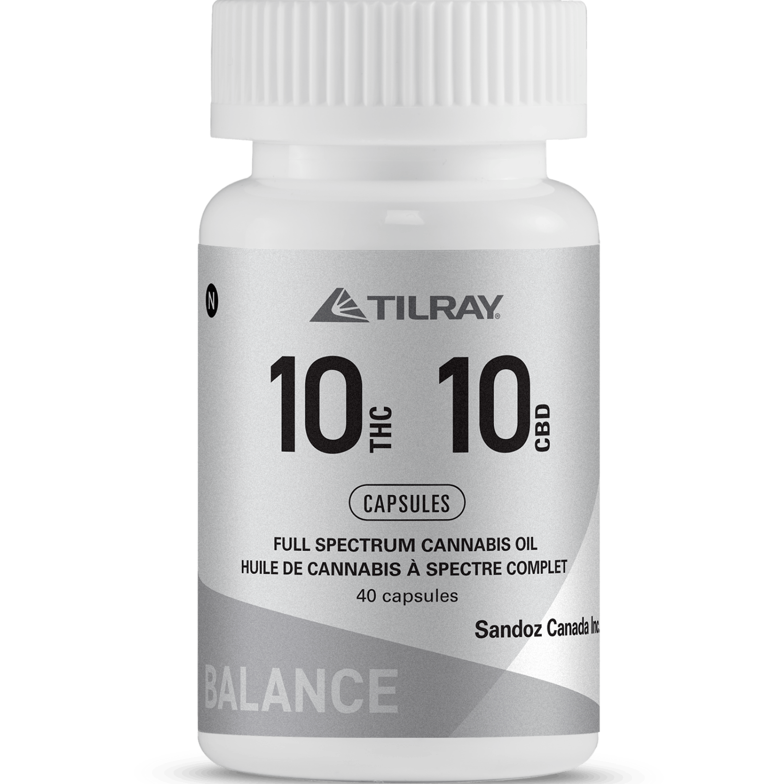 Tilray Tilray 1010 Balance Capsules Leafly