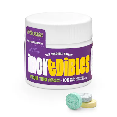 incredibles - Fruit Trio - Tarts - 100mg
