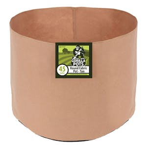 Photo of Hydrobuilder Gorilla Pots 45 Gallon Fabric Pot, Tan