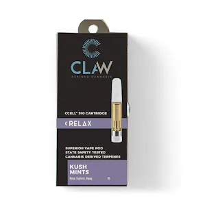 Photo of Claw - Kush Mints - 1g 510 Cartridge