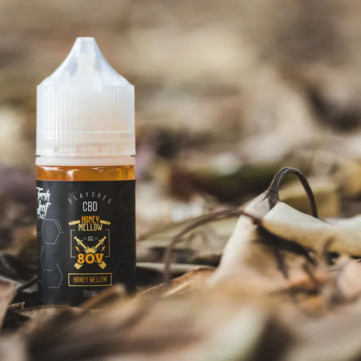 Freshleaf CBD: Freshleaf CBD E-liquid - 80V Honey Mellow 350mg