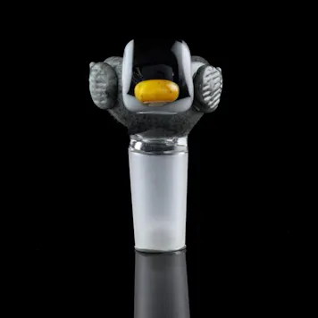 Photo of Empire Glassworks "Penguin Paulie" Bowl Piece