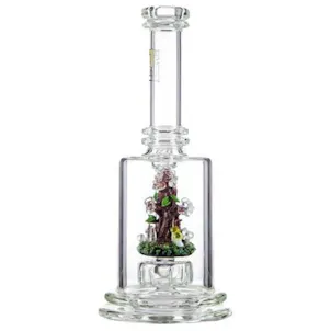 Photo of 11.5" Bioluminescent Wonderland Water Pipe