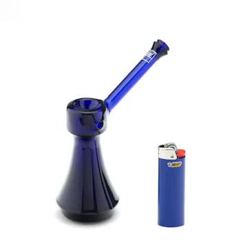 Photo of 5" Cobalt Blue Bubbler | Jane West x Grav Labs