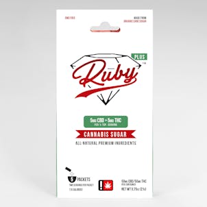 Photo of Ruby Plus™ Cannabis Sugar 1:1 (10 serving)