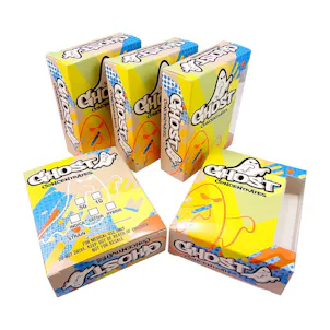 Photo of 25 Ghost Concentrates Oil Empty Distillate Packaging Boxes by Shatter Labels VB-030