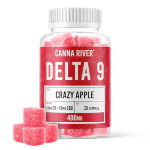 Photo of D9 Gummy - Crazy Apple / 400mg / 20 Gummies