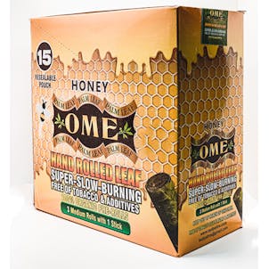 Photo of 100% Natural Prerolls Box of 45 Wraps Honey Flavored Wraps