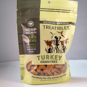 Product image for Treatibles Grain-Free Hard Chews - Under 40lbs 1mg/treat - Turkey