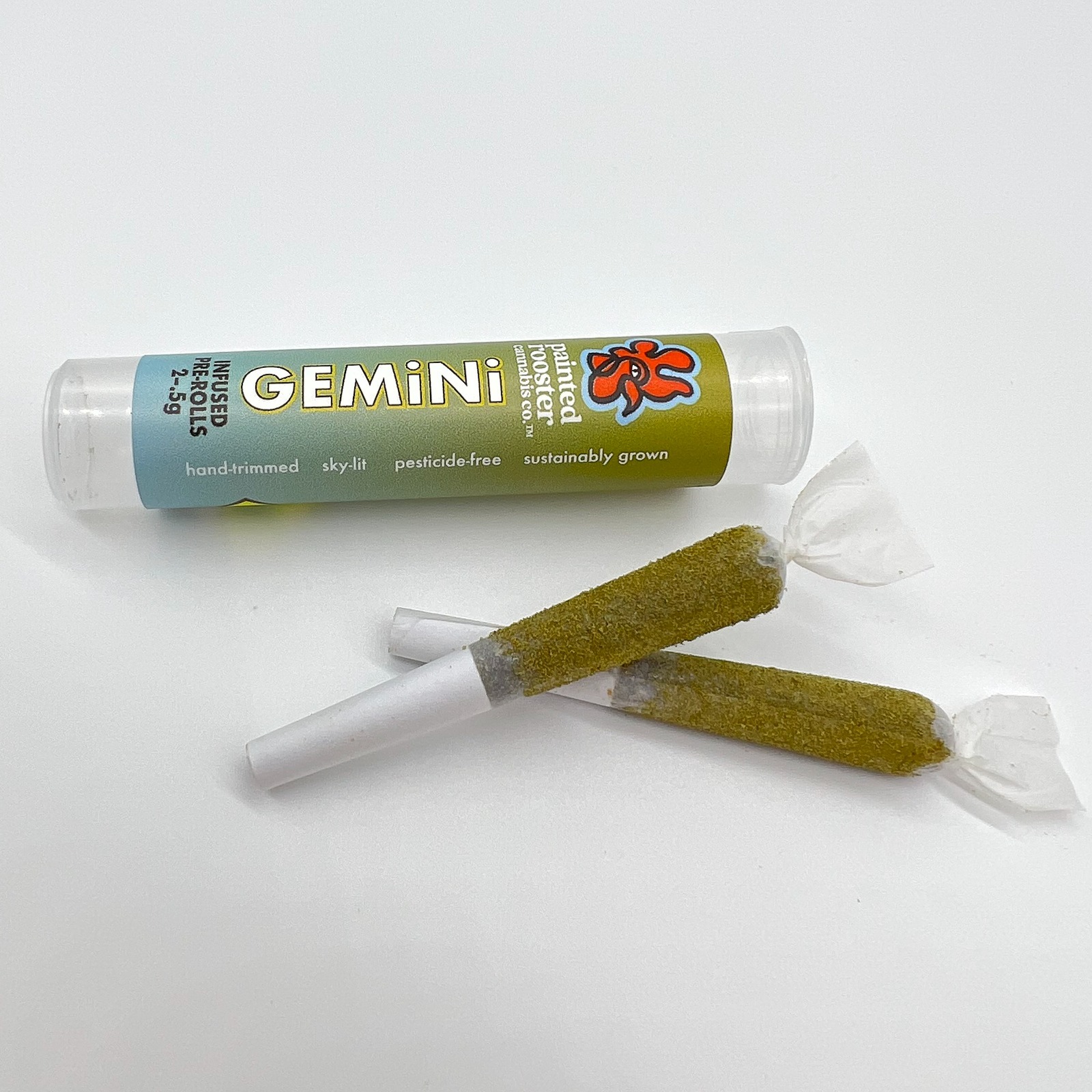 Painted Rooster Cannabis Co Gemini Infused Pre Roll Leafly   VfXiNtQvSCySNqqPmvIM IMG 2527 (1) 