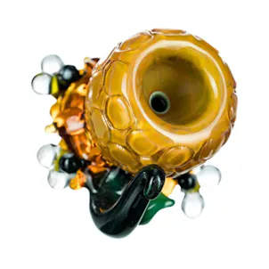 Photo of Empire Glassworks Honeycomb Beehive Glass Bowl