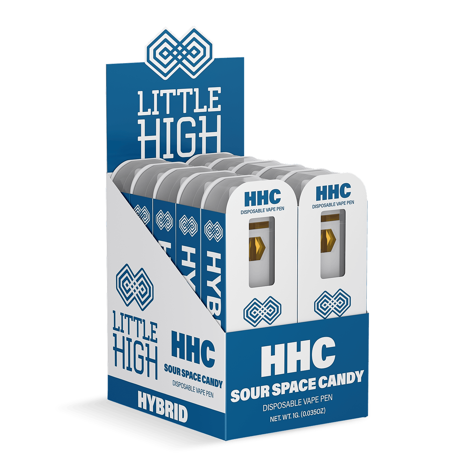 Little High Little High HHC Hybrid Sour Space Candy 1 Gram