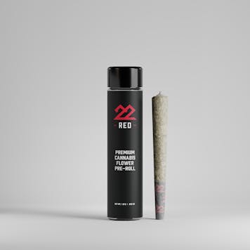 Product image for 22Red - LA Crème Pre-roll 1g