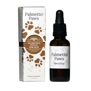 Photo of Palmetto Paws CBD Oil for Pets - 600mg