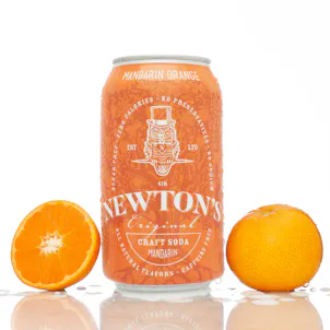 Photo of Sir Newton's Soda Mandarin Orange 10mg