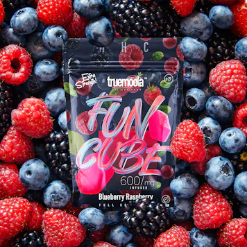 Photo of Fun Cube 600mg - Blueberry Raspberry - HHC