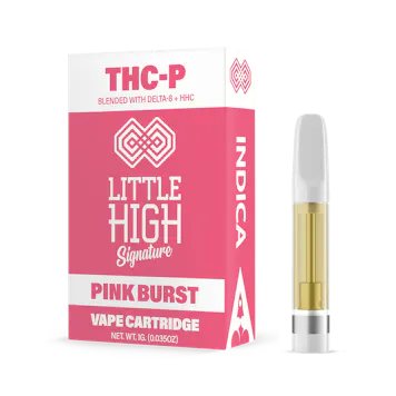 Photo of Little High Signature - THC-P Indica - Pink Burst - 1 Gram Cart