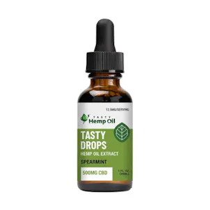 Photo of Tasty Drops Hemp Oil Tincture (1oz, 500mg CBD)
