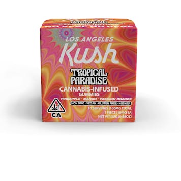 Photo of Tropical Paradise 100mg Gummies
