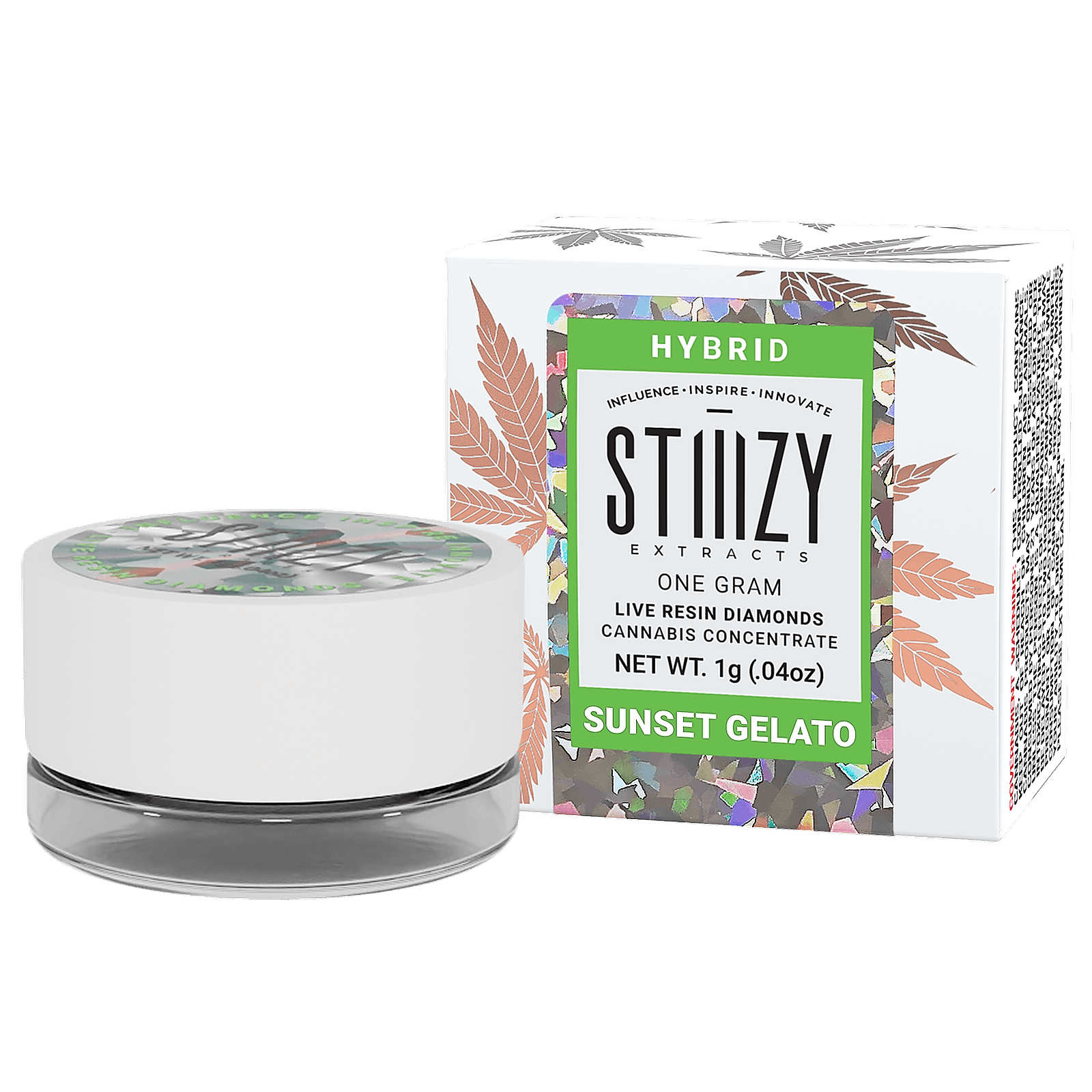 STIIIZY SUNSET GELATO LIVE RESIN DIAMONDS 1G Leafly