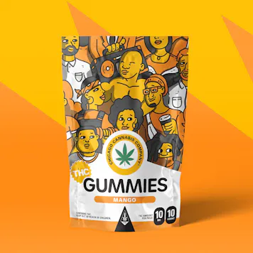 Photo of Chicago Cannabis Company 10mg THC Mango Gummies