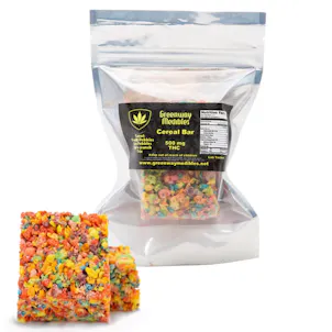 Photo of Greenway Medibles Fruity Krispy Cereal Bar 500mg THC
