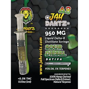 Photo of Jah Dartz: Delta 8 Concentrate – Sour Diesel OUT
