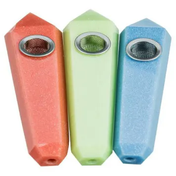 Photo of 4" Luminous Glow In the Dark Stone Pipe