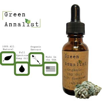 Photo of (ONLINE ONLY) Full Spectrum Organic CBD Oil Tincture | Relaxing