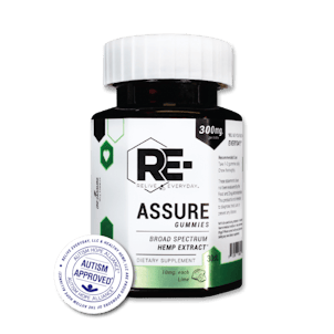 Photo of RE-ASSURE 10mg Hemp Extract Gummies - Lime Flavor - 30ct