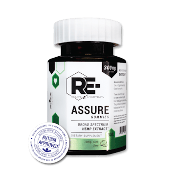Photo of RE-ASSURE 10mg Hemp Extract Gummies - Lime Flavor - 30ct